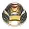 Midwest Fastener Lock Nut, 3/8"-16, Steel, Grade 8, Yellow Zinc, 100 PK 50350 - alternate 1